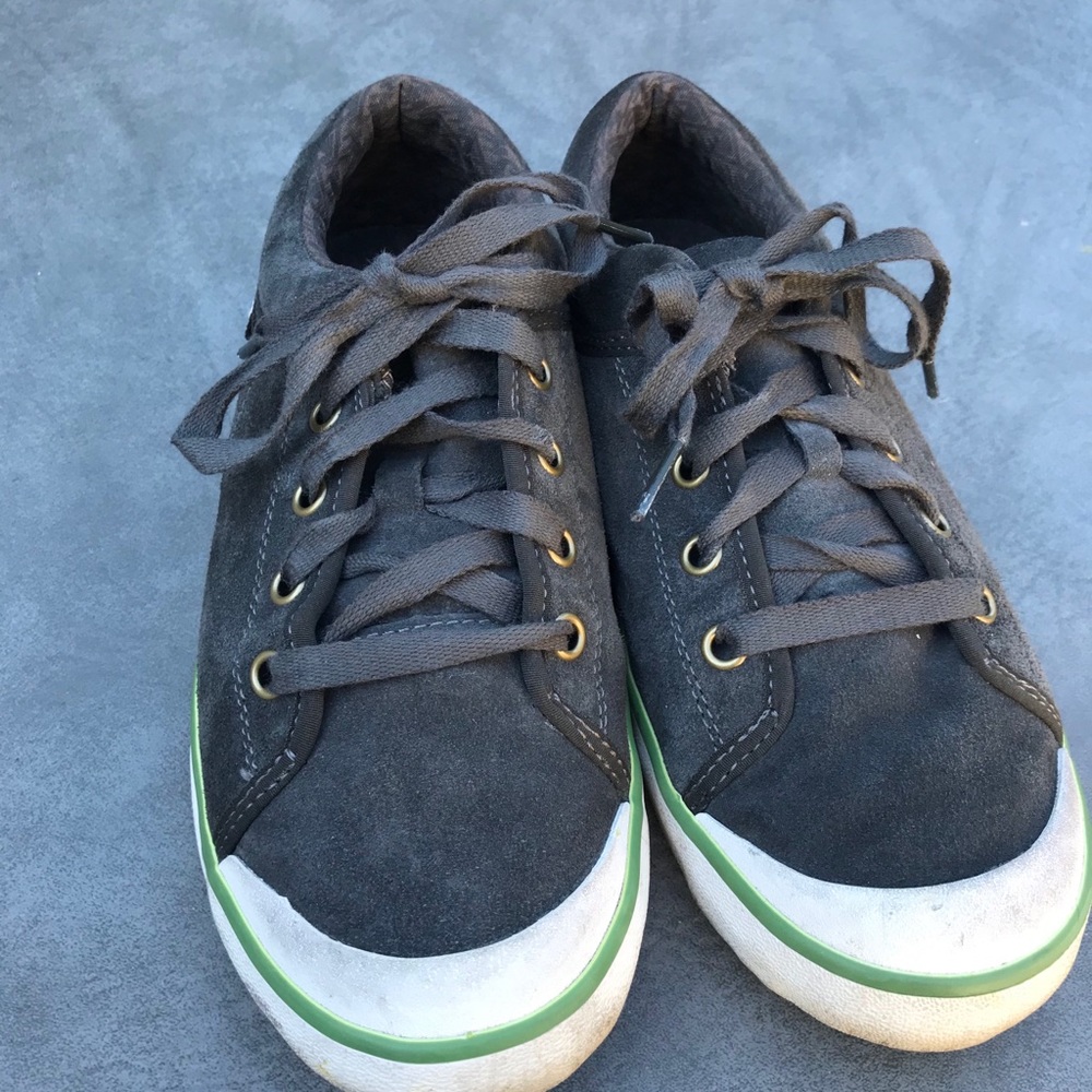 Teva suede sneakers